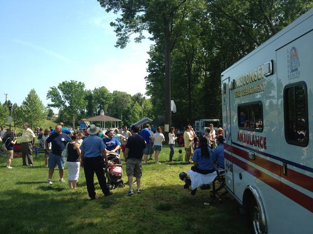 Nesconset FD EMS Stands By At 25th Anniversary Family Fun Day Nesconset Fire Department
